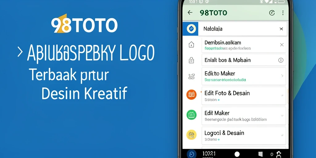 Antarmuka intuitif 98TOTO untuk desain logo yang profesional.