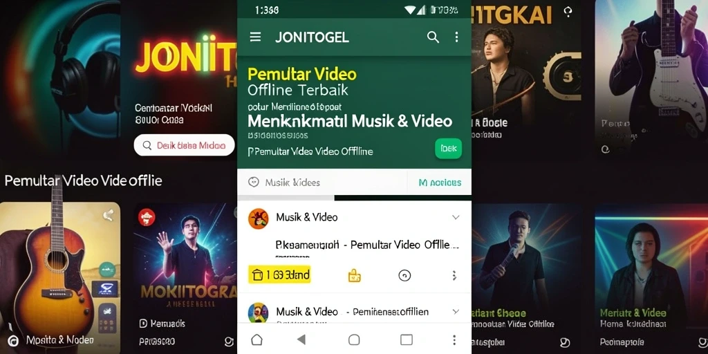 Tampilan antarmuka JONITOGEL yang sederhana dan fungsional.