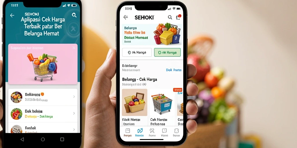 Antarmuka SEHOKI yang memudahkan pencarian harga produk