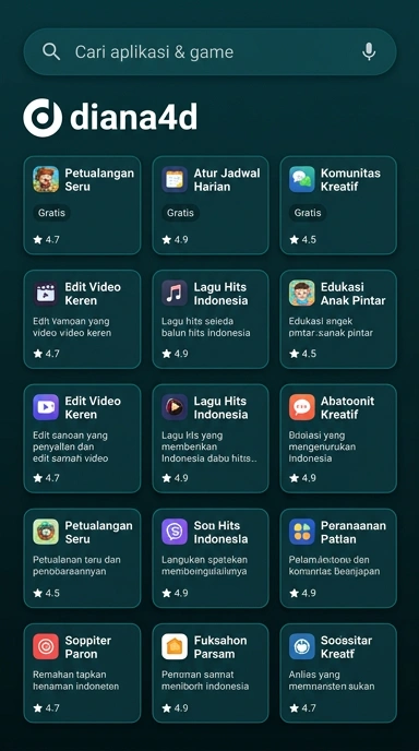Temukan Aplikasi Populer dan Kanal Uji di diana4d—Akses Mudah dan Cepat