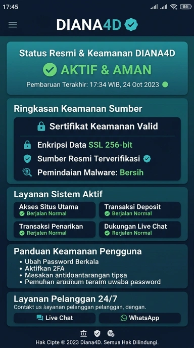 Kanal Resmi diana4d untuk Unduh APK Android